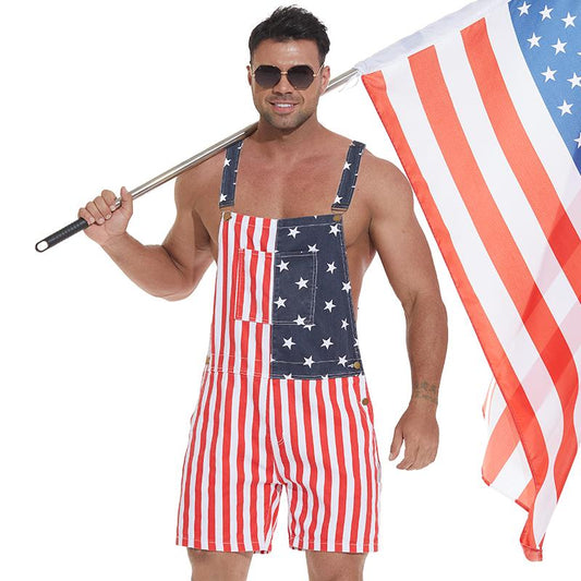 Stars, Stripes & Stretch – July 4th Overalls