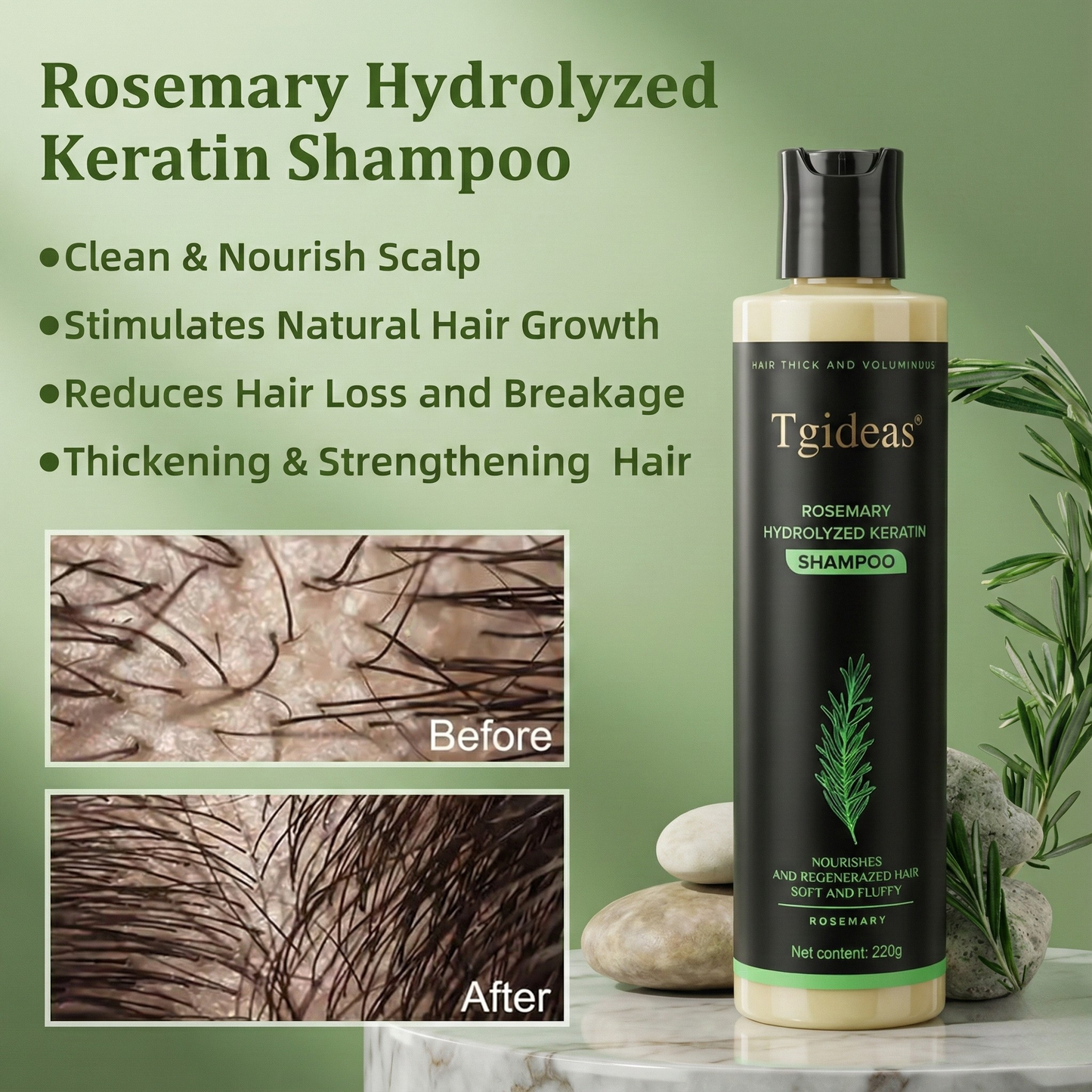 TGIDEAS ROSEMARY SHAMPOO