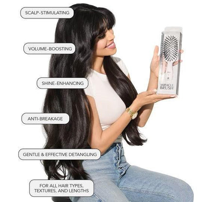 Miracle Brush™ — Effortless Hair, Every Day.