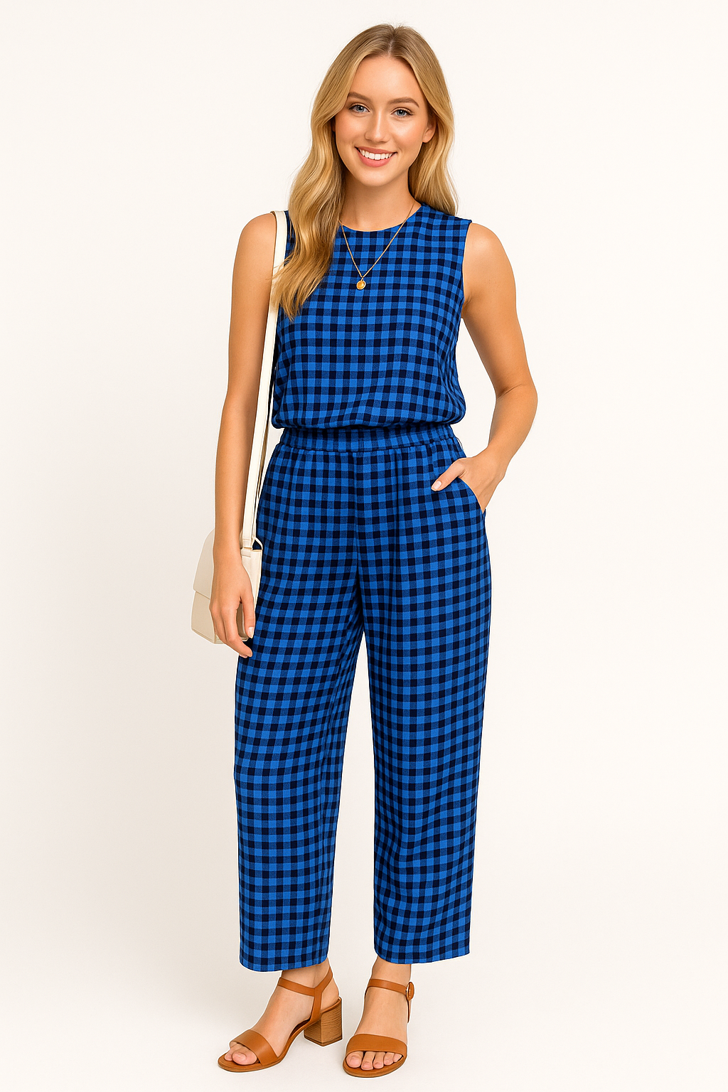 Gingham Casual Set